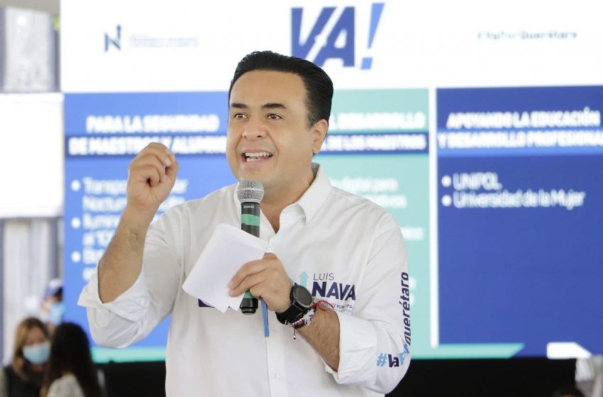  Presenta Luis Nava plan para generar más fuentes de empleo bien remuneradas en Querétaro