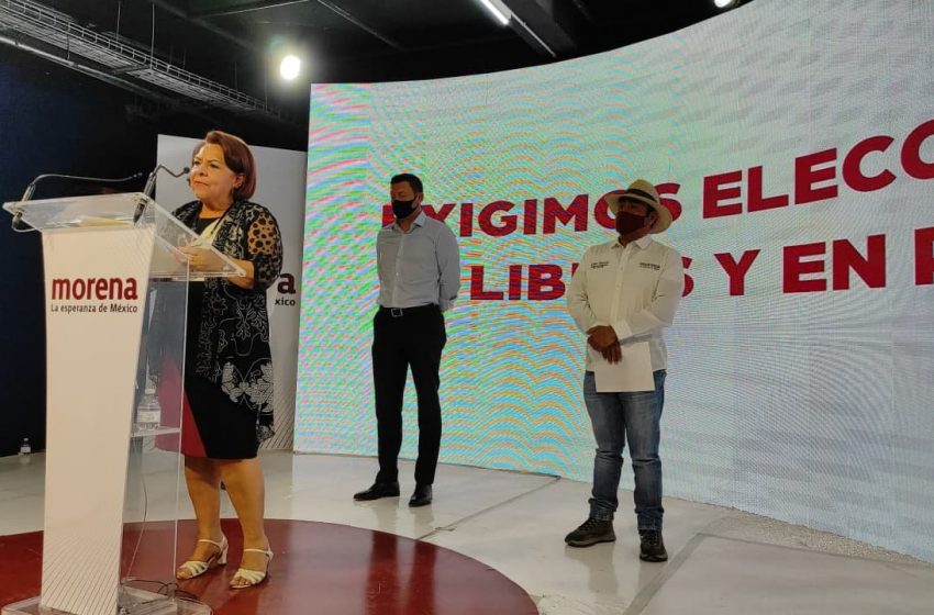  Pide Celia Maya proceso electoral en paz o impugnará