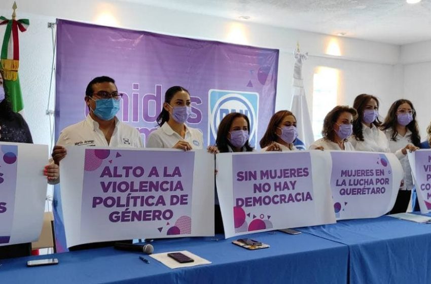  Denuncian candidatas panistas violencia política de género en Tolimán y Huimilpan