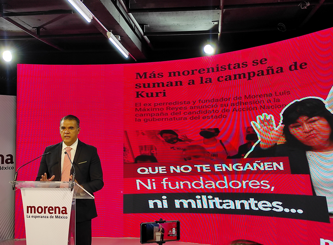  Morena será la primera fuerza política en el Congreso local, dice Mauricio Ruiz Olaes