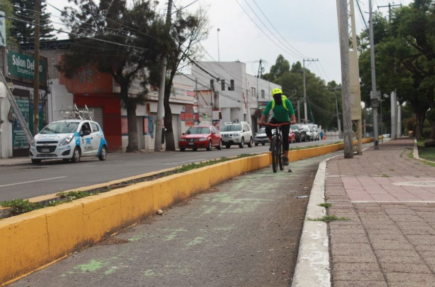  Ciclistas piden al gobierno capitalino atender el estado de las ciclovías