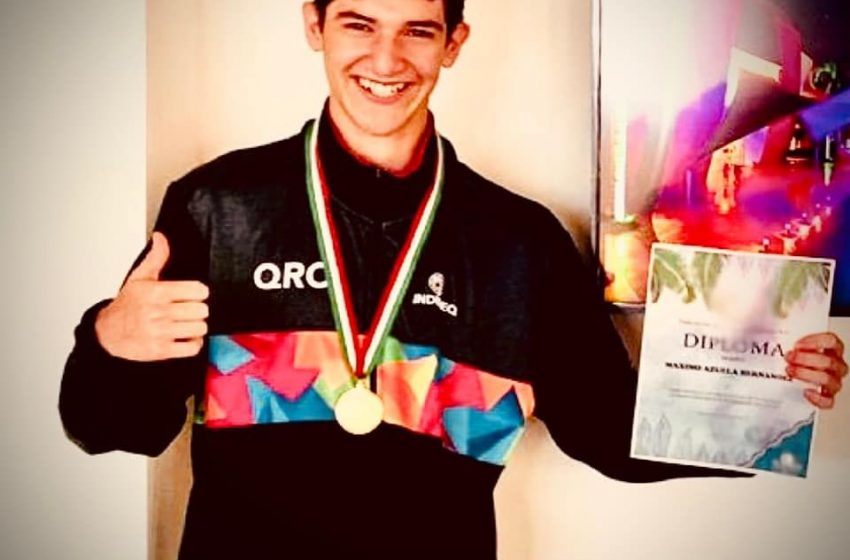  Queretano gana medalla de oro en Nacional de esgrima