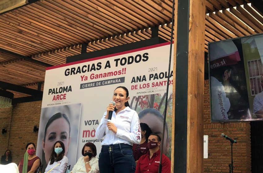  Cierran campaña candidatas a diputaciones por Morena