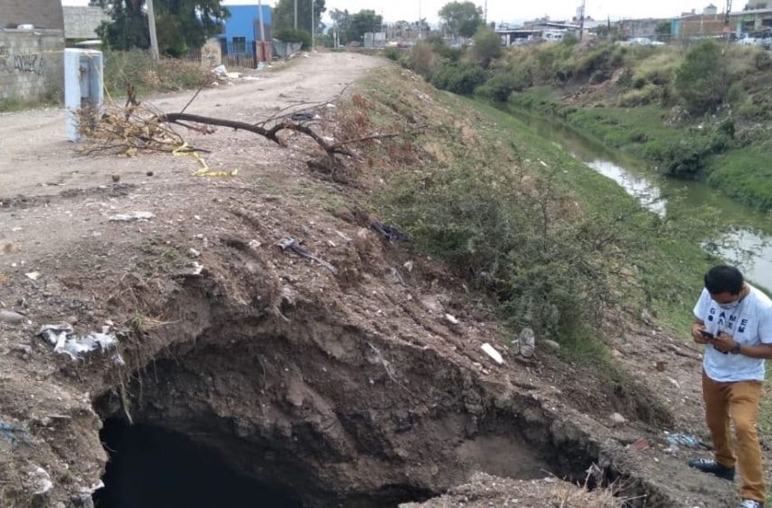  Atiende Municipio de Querétaro socavón en El Arenal