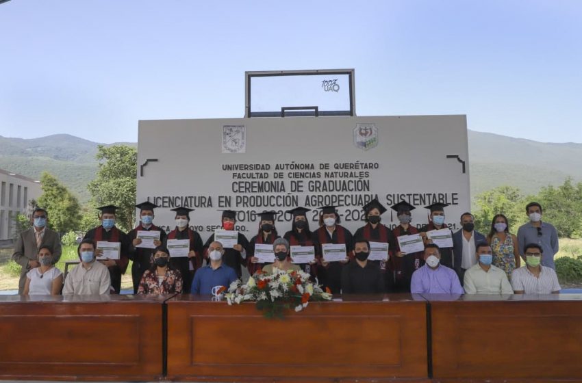  Se gradúan los primeros productores agropecuarios de la UAQ