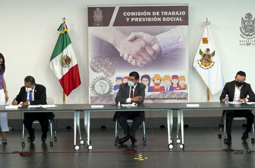  Aprueban en comisiones rechazo de iniciativa para reformar la Ley de los Trabajadores del Estado de Querétaro