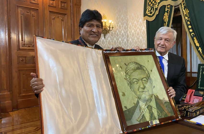  Durante visita a México, Evo Morales agradece a AMLO asilo político que se le ofreció en 2019