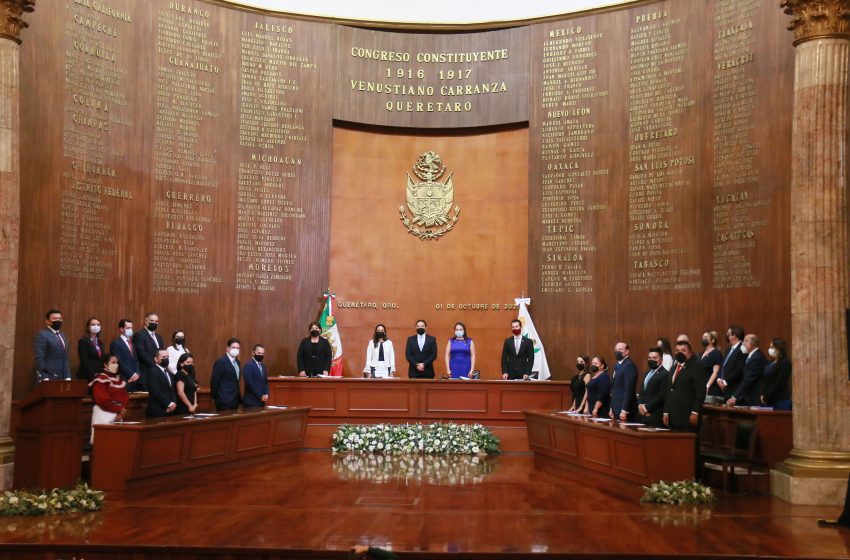  Legislatura de Querétaro realiza la distribución de las Comisiones Ordinarias