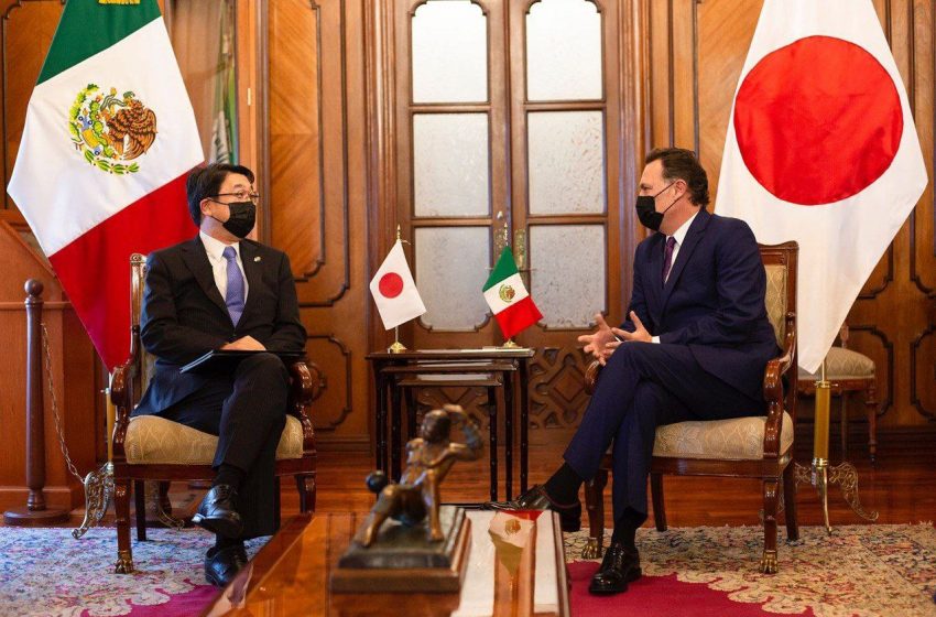  Kuri se reúne con Cónsul General de Japón en León, Guanajuato
