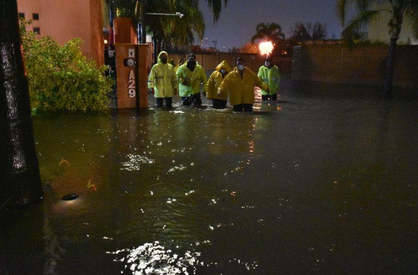  70 colonias de 11 municipios recibieron afectaciones por lluvia del fin de semana