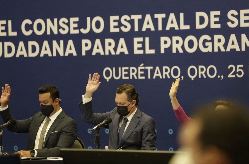  Instala Kuri Consejo Estatal de Seguridad; busca consolidar la paz y el bienestar en Querétaro