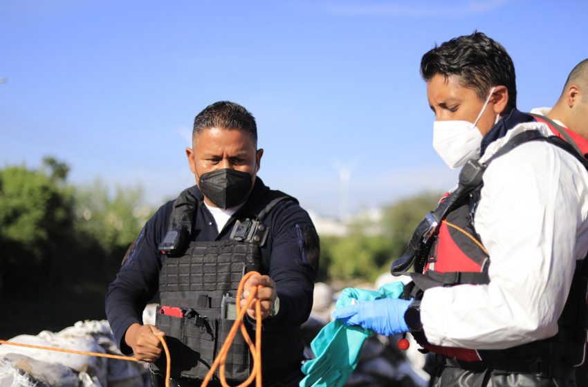  Recuperan cuerpo sin vida en dren de Santa María Magdalena