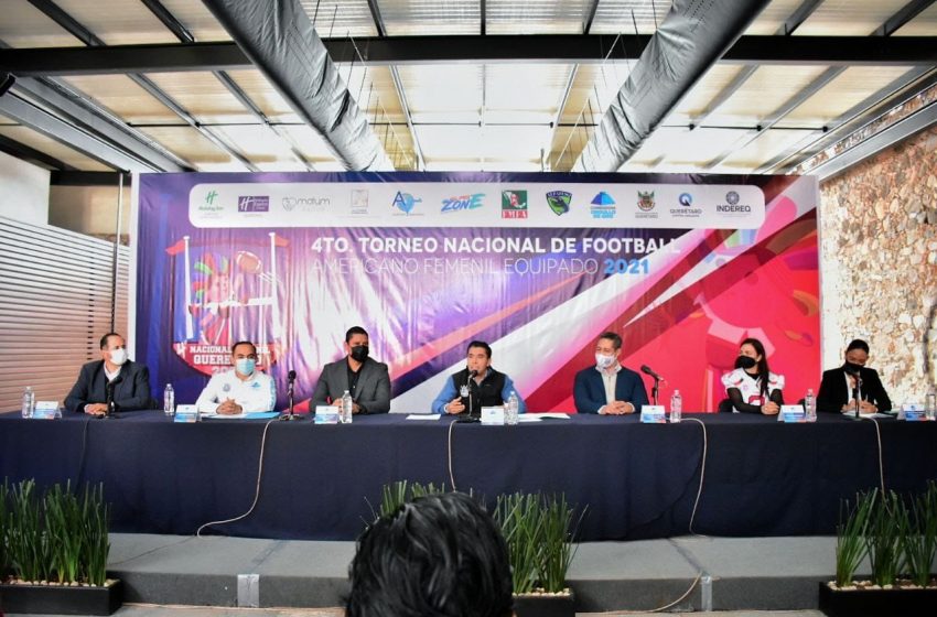  Corregidora será una de las sedes del “4to Torneo Nacional de Football Femenil Equipado 2021”