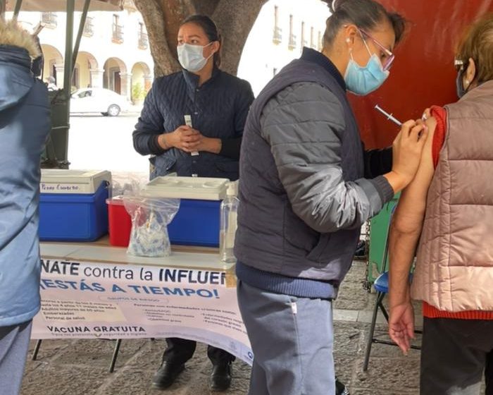  Van 234 mil 47 dosis de vacuna contra la Influenza aplicadas en Querétaro