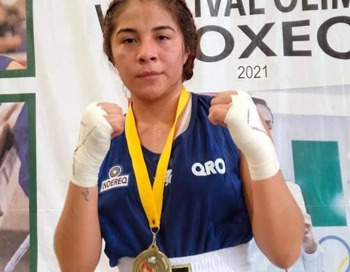 Rosa de la Luz consigue plata en boxeo durante los Panamericanos Junior