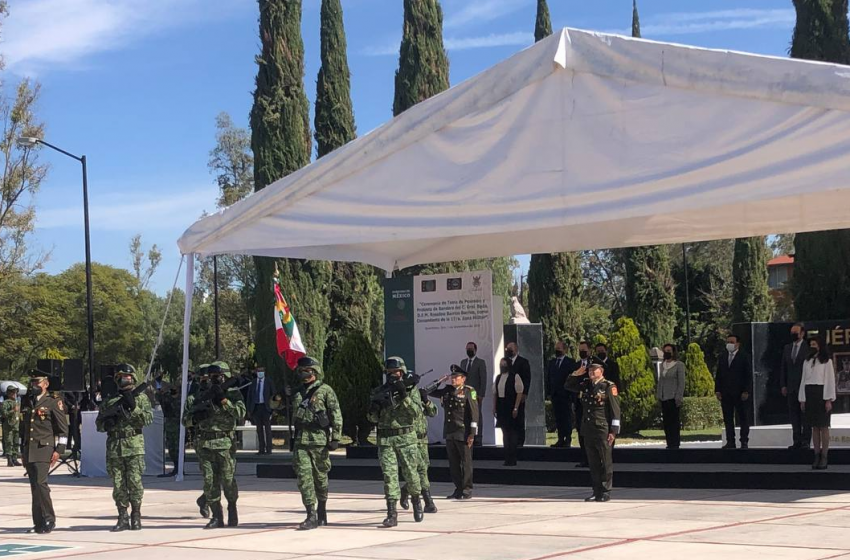  Rinde protesta Rosalino Barrios como comandante de la 17ª Zona Militar