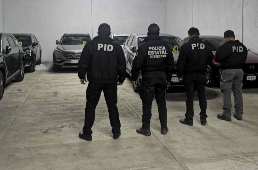  En menos de 24 horas, Fiscalía asegura 10 vehículos en Querétaro y SJR