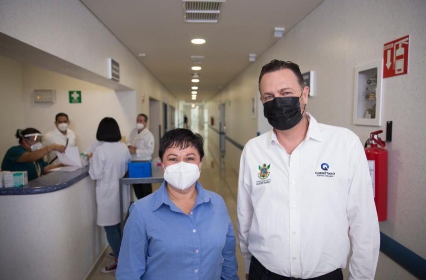  Agradece Kuri a personal médico de Querétaro por su trabajo durante la pandemia