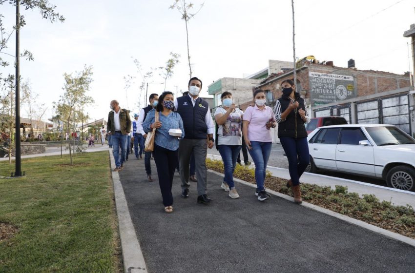  Municipio de Querétaro entrega nuevo parque a colonos de Fraternidad de Santiago