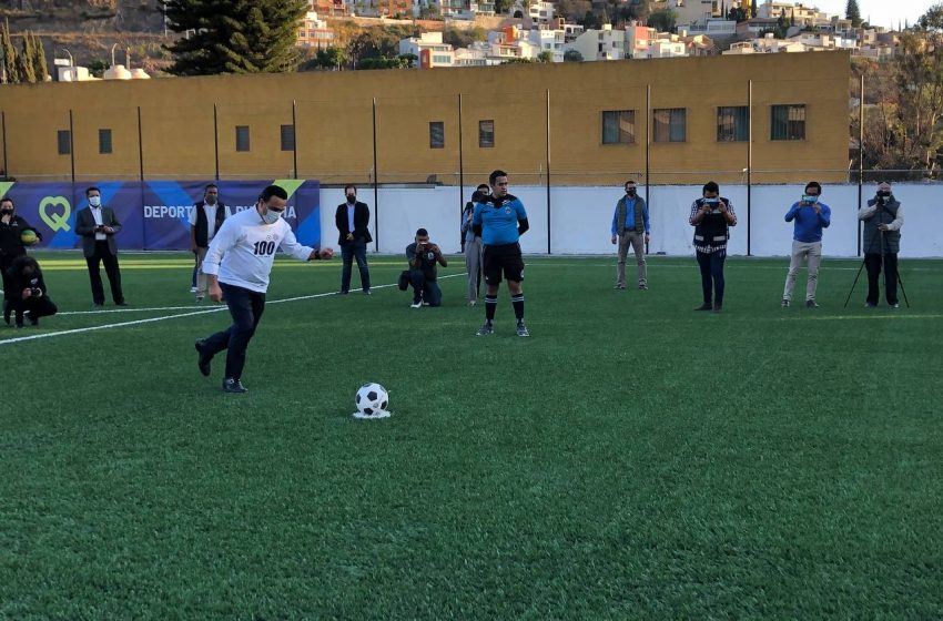  Inauguran Unidad Deportiva La Purísima en la colonia Hércules
