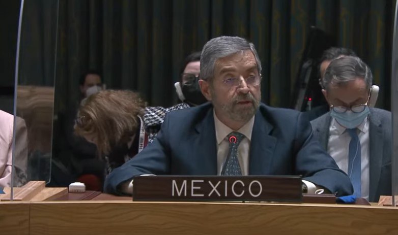  México condena invasión de Rusia a Ucrania ante el Consejo de Seguridad de la ONU