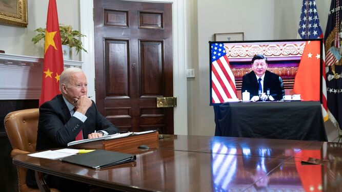  Biden advierte a Xi de las “consecuencias” de que China ayude a Rusia en su “brutal” ataque a Ucrania