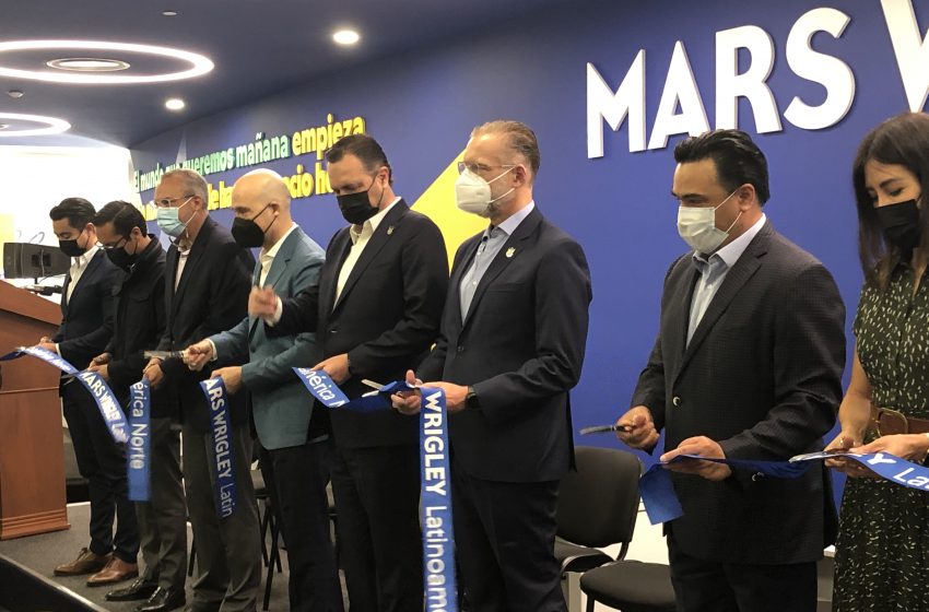  Gobernador inaugura ampliación de oficinas de Mars Wrigley en Querétaro