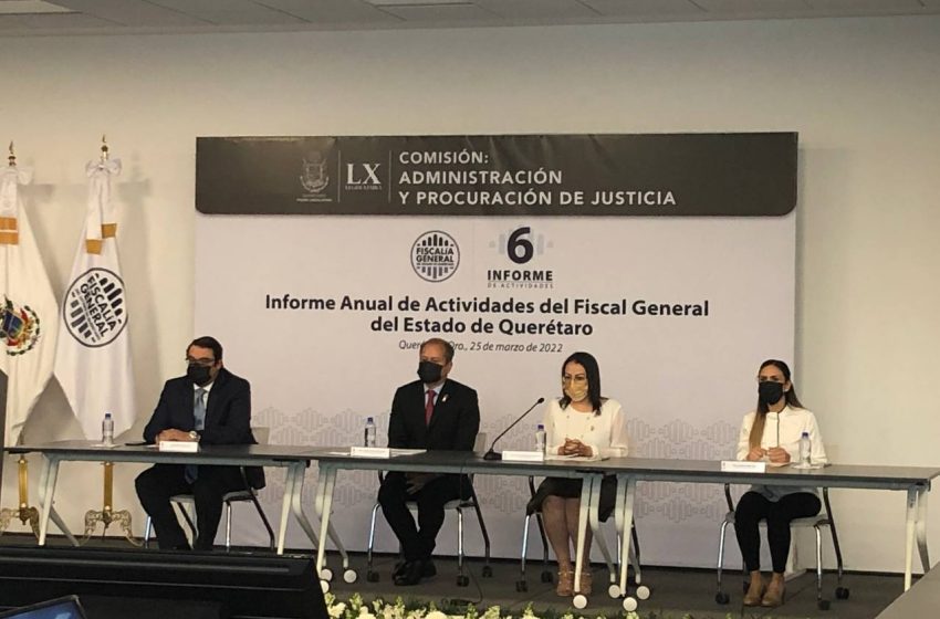  Querétaro es el tercer lugar nacional en esclarecimiento de delitos: Fiscal General