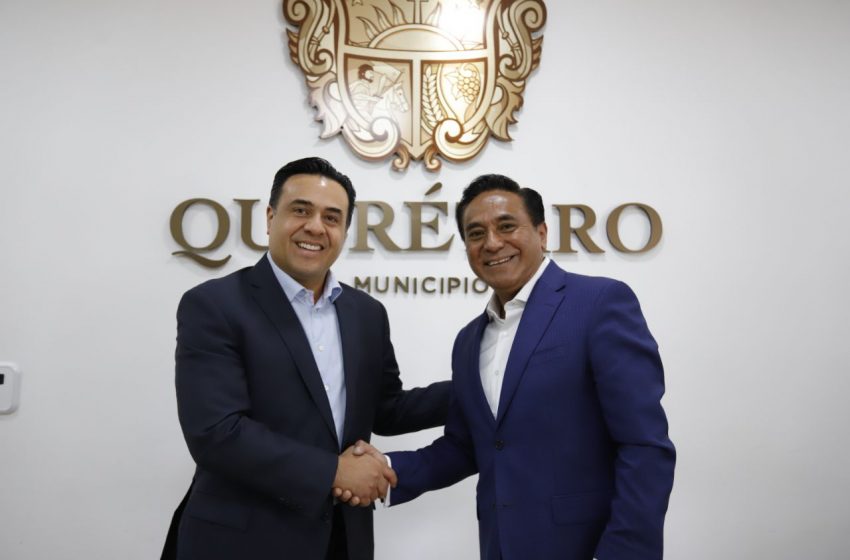  Municipio de Querétaro comparte experiencias con Ayuntamiento de Tlaxcala