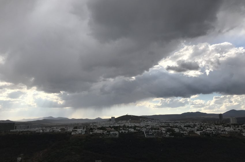  Lluvias continuarán en la capital de Querétaro, señala Protección Civil