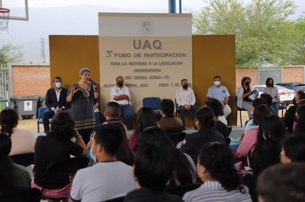  UAQ realiza 3er Foro de Participación para la Reforma a la Legislación Universitaria, en Jalpan