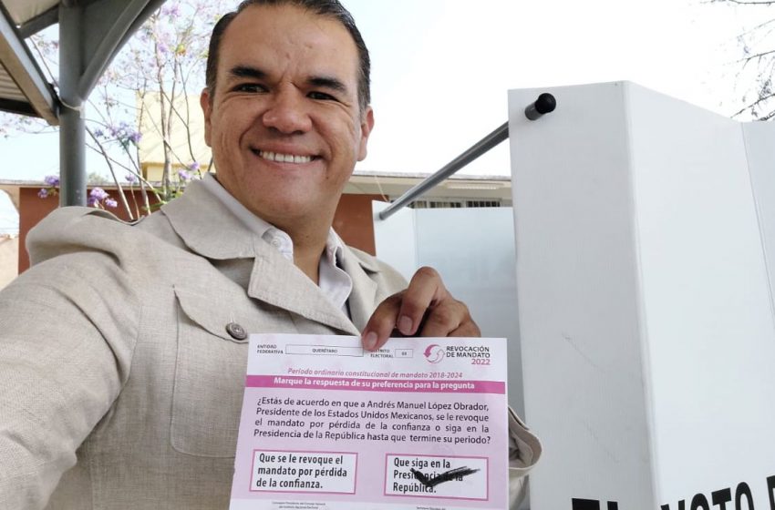  Pese a baja participación, Morena afirma que la consulta de revocación de mandato fue un éxito