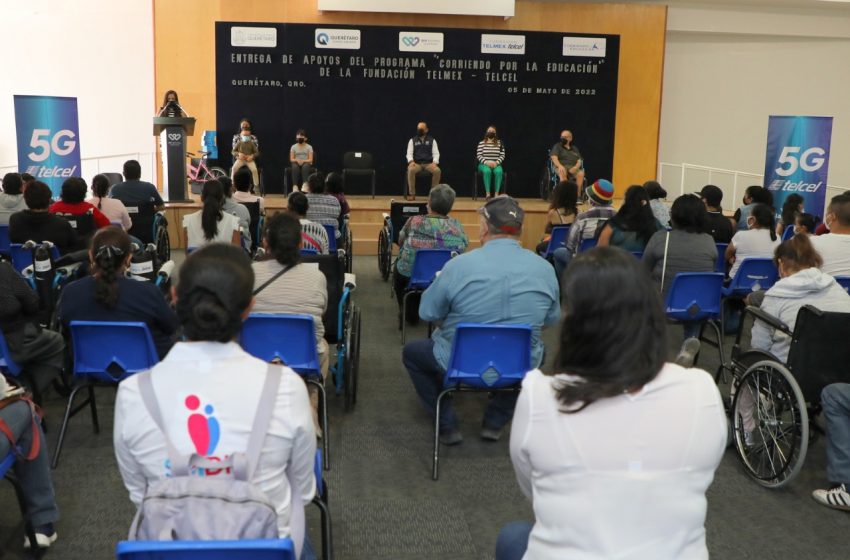 Recibe DIF Estatal apoyos del programa Corriendo por la Educación