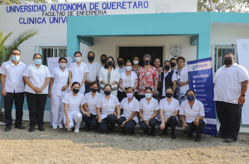  UAQ recibe espacio en donación y reanuda servicios de la clínica Ensain, en Jalpan