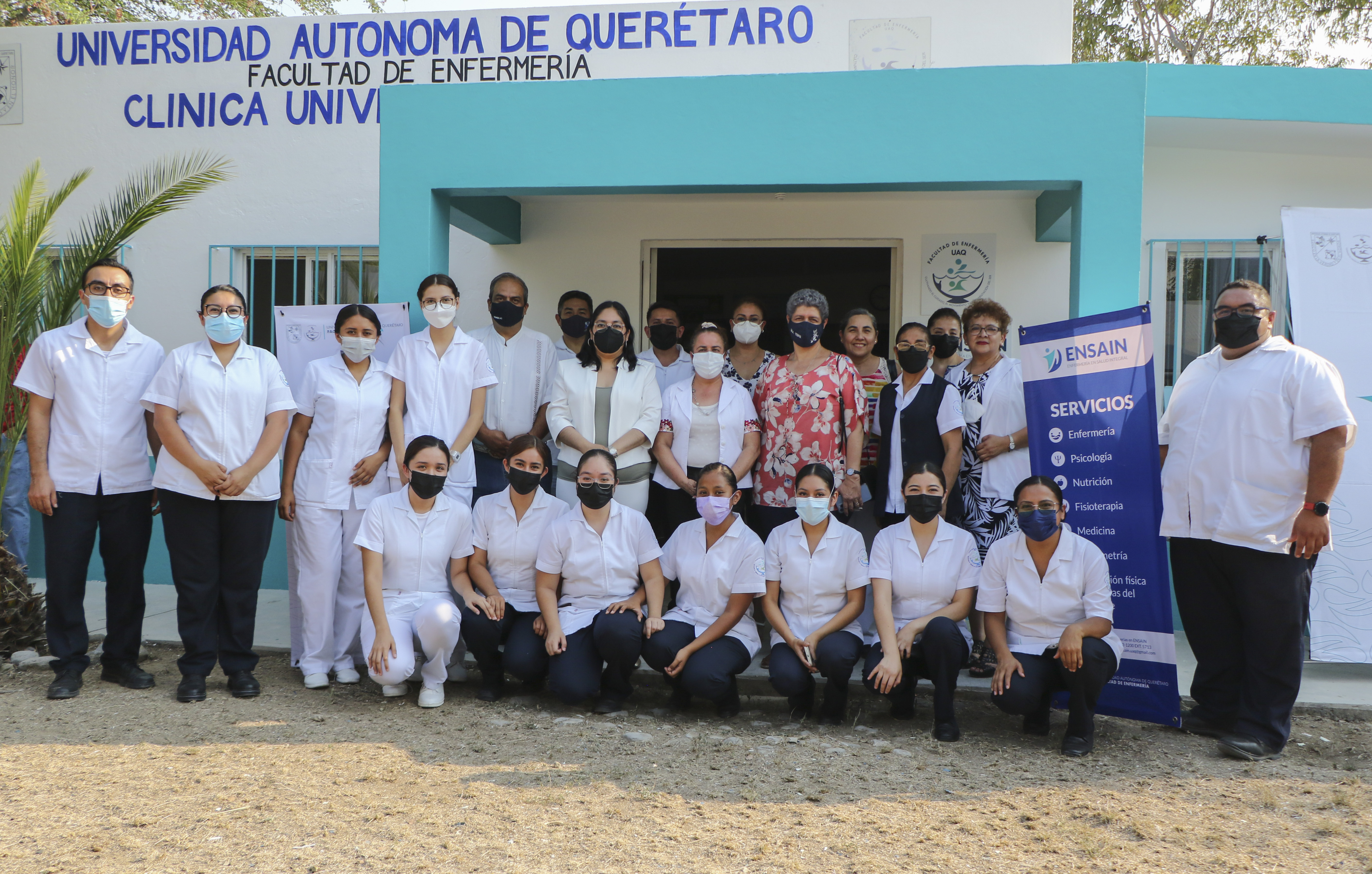 UAQ receives donation space and resumes services at the Ensain Clinic, in Galban – Códice Informativo