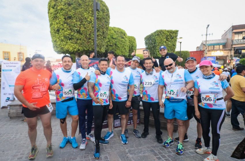  Realizan Medio Maratón dentro de la “Feria San Juan del Río 2022” con más de mil personas