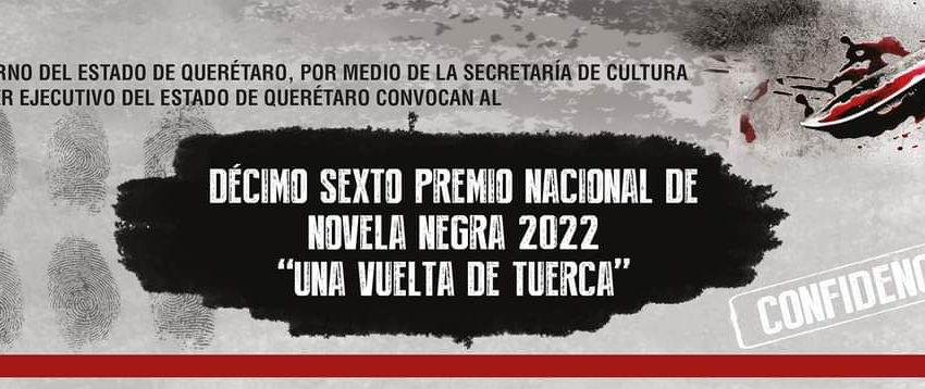  Secult abre convocatoria para Premio Nacional de Novela negra 2022