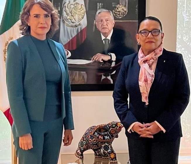  AMLO designa a Clara Luz Flores Carrales como titular de la SESNSP