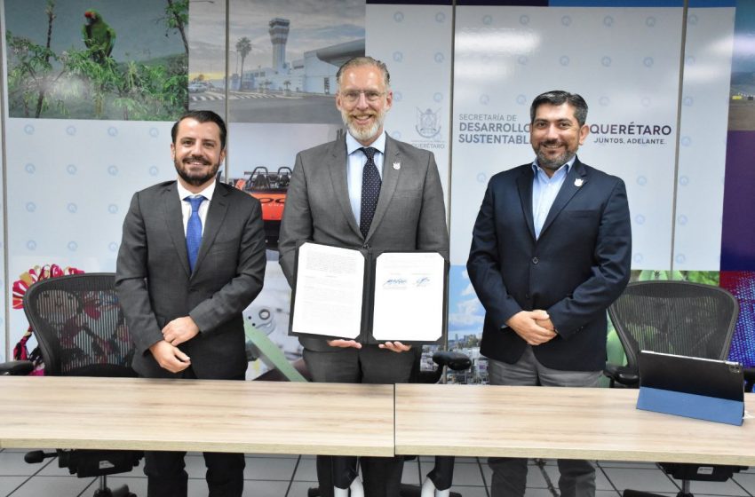  SEDESU y México CO2 firman convenio de colaboración