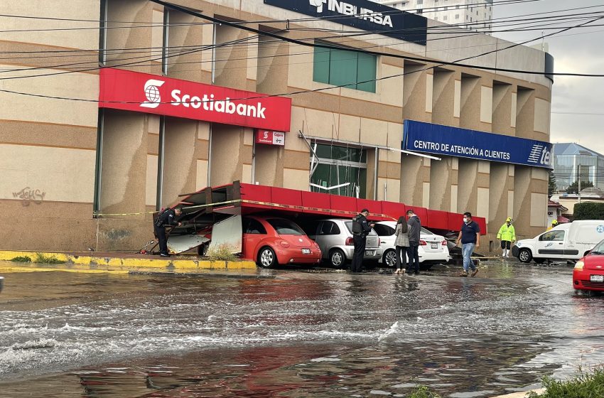  Lluvia deja varias afectaciones en el Municipio de Querétaro