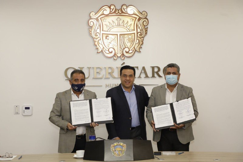  Con el INEGI se creará el Centro de Información Estadística y Geográfica del Municipio de Querétaro