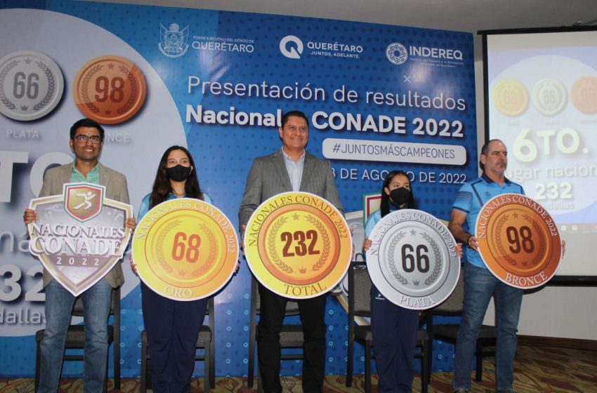  Queretanos obtienen resultados históricos en Nacionales CONADE 2022
