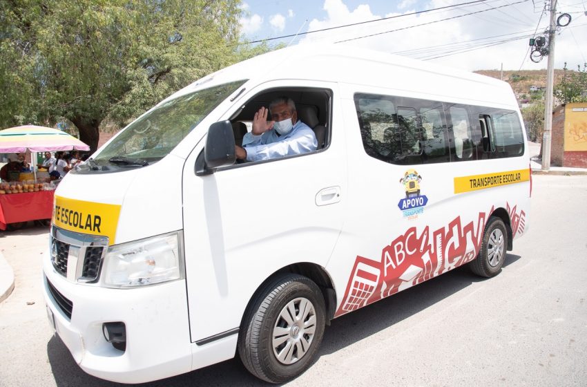  El Marqués brinda apoyo de transporte gratuito a estudiantes en este regreso a clases