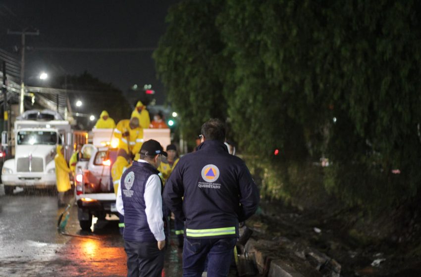  Lluvias de ayer provocaron el colapso de dren en Epigmenio González: CMPC