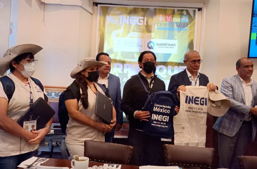  Arranca en Querétaro censo agropecuario del Inegi