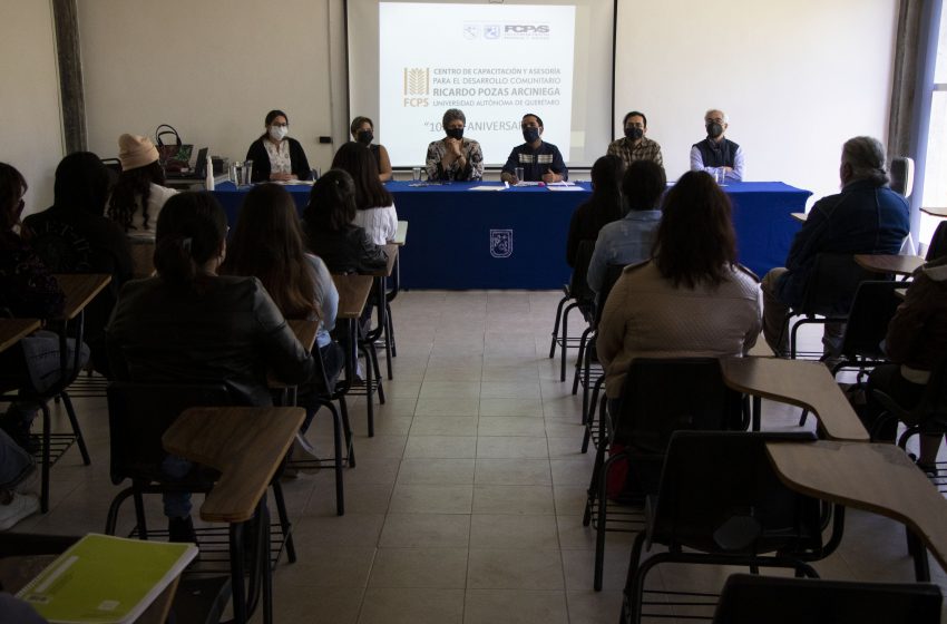 Celebra Uaq Aniversario Del Centro De Capacitaci N Para El Desarrollo Comunitario C Dice