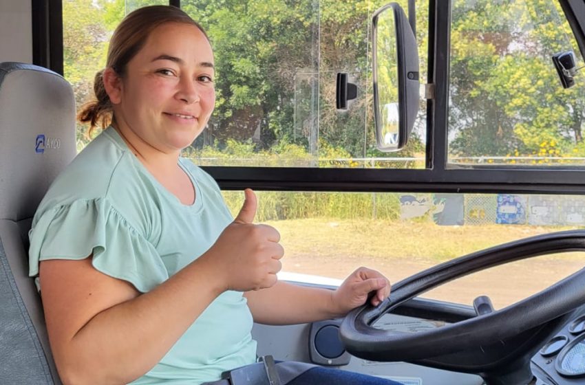  En Querétaro sigue en marcha Capacitación de Mujeres Operadoras del Transporte