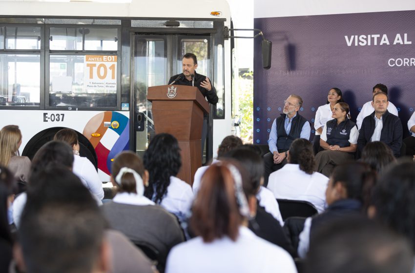  Reconoce Mauricio Kuri a mujeres que participan en capacitación como Operadoras de Transporte