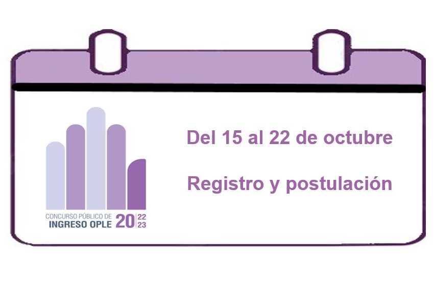  Hoy es el último día para inscribirte a alguna de las plazas vacantes de los OPL