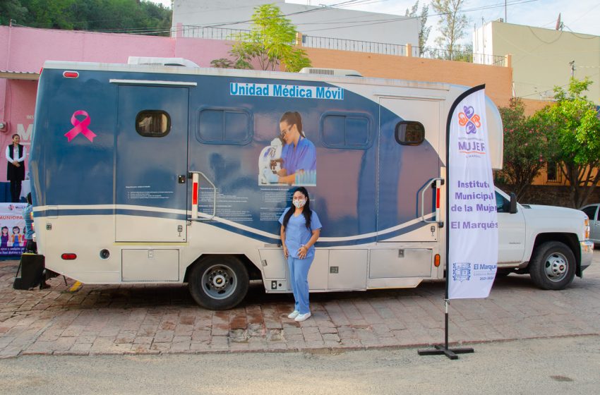  Instituto Municipal de la Mujer implementa unidad móvil para mastografías durante el “Mes Rosa” en El Marqués